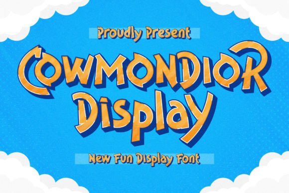 Cowmondior: A Display Font That Demands Attention—Wisely