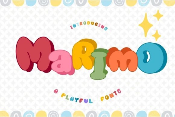 Marimo: A Playful Display Font That Makes Your Brand Instantly Memorable