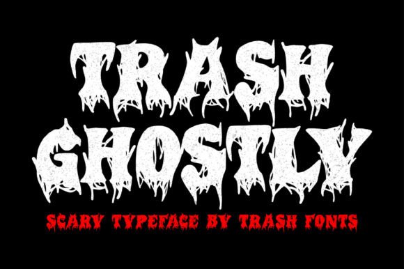 Trash Ghostly: A Display Font with Quiet Haunting Power
